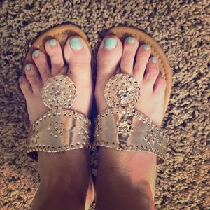 Pierre Dumas sandals (inspired by Jack Rogers)